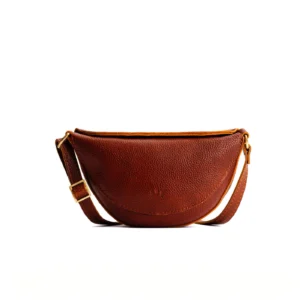 Classy Leather Bags Leather Sling Bag – Brown